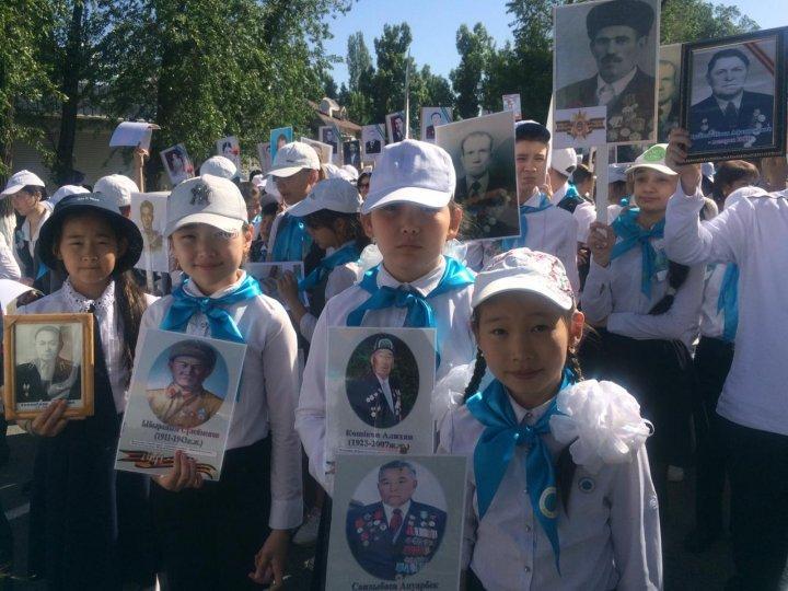 «Жаужүрек полк  – Бессмертный полк»  азаматтық акциясы