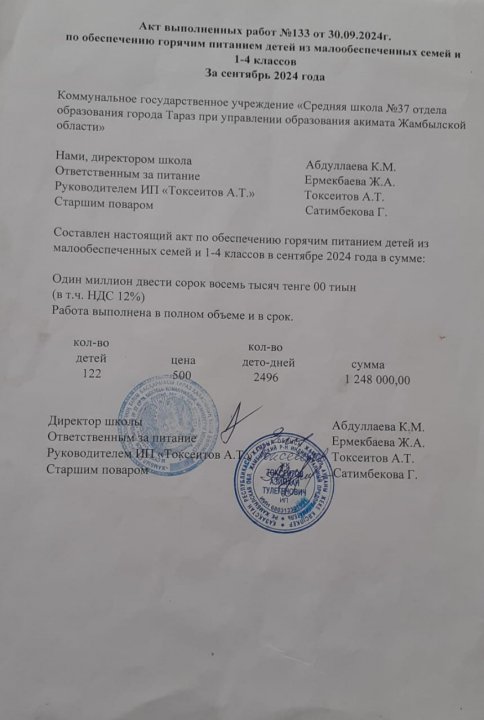 Акт 30.09.2024